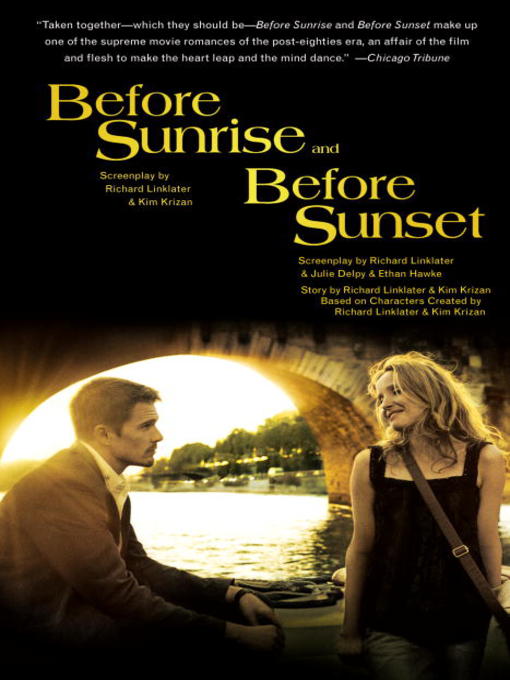 Title details for Before Sunrise & Before Sunset by Richard Linklater - Available